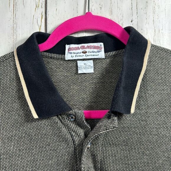 Boca Classics Mens Florida Gators Polo Shirt Short Sleeve Waffle Cotton Vintage - Picture 4 of 12